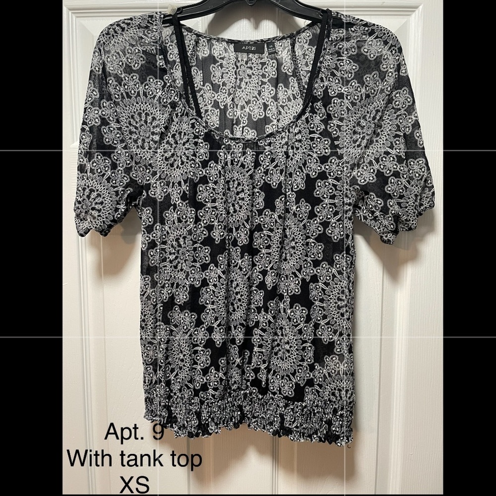 Blouse with Tank (2pc)